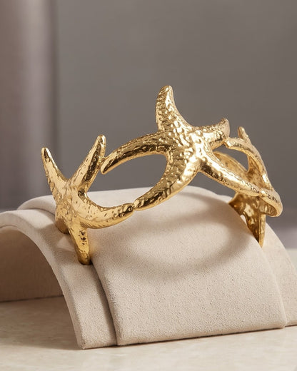 Solstice Starfish Cuff — display shot