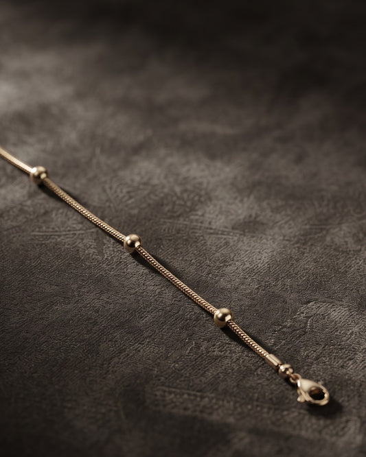 Solyn Beaded Chain Bracelet – Hero shot