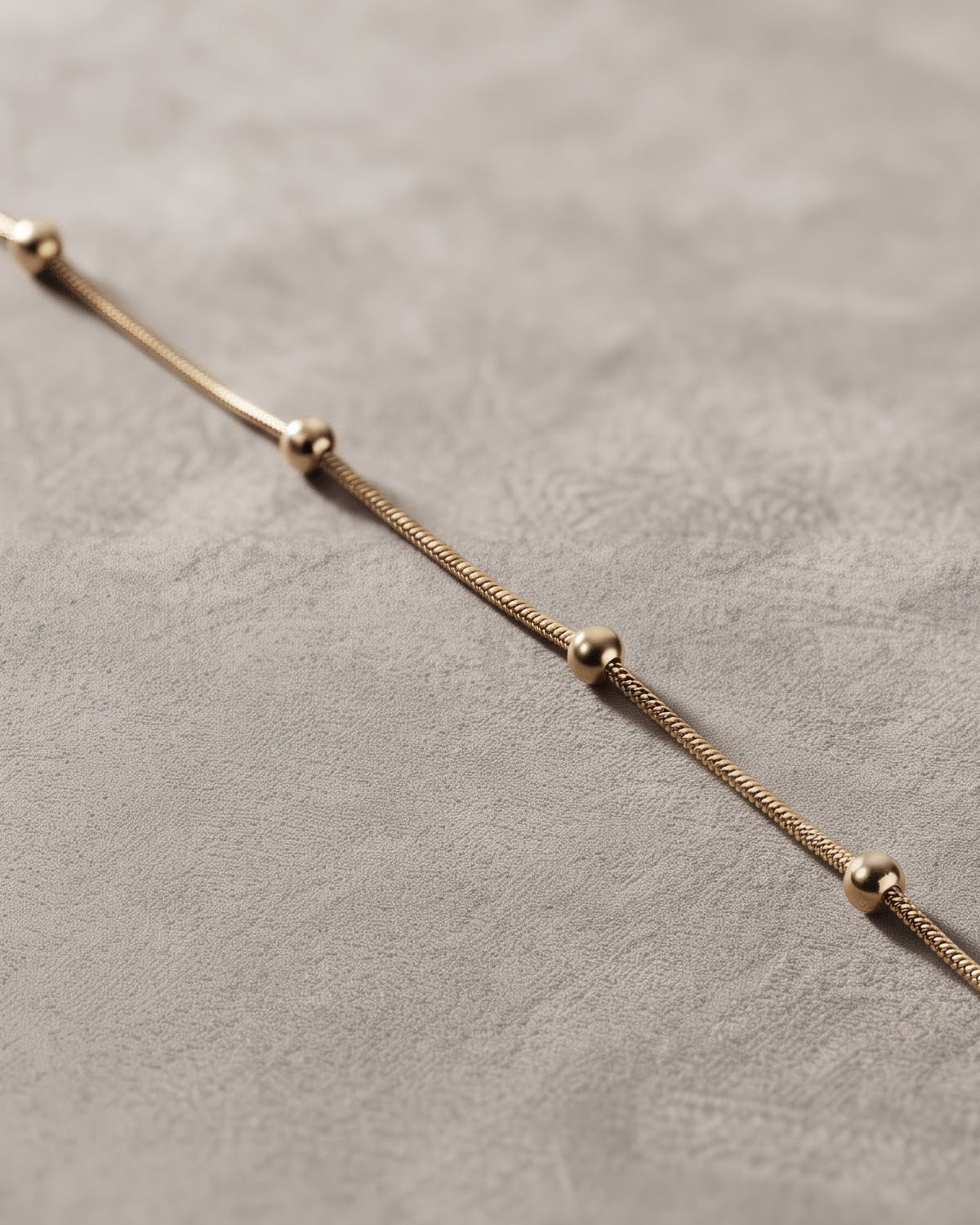 Solyn Beaded Chain Bracelet – Close-up detail