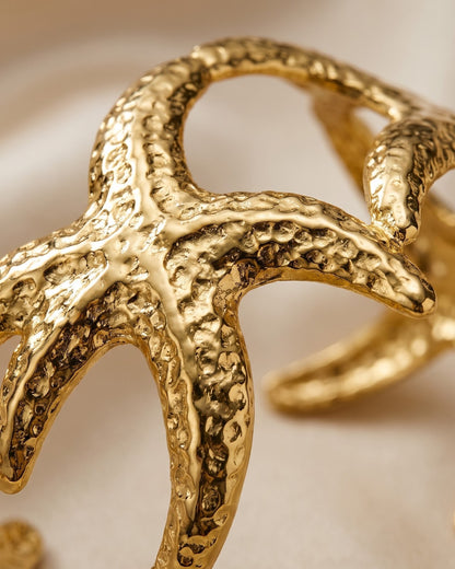 Solstice Starfish Cuff — cinematic shot