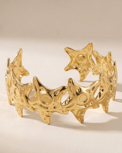 Solmara Starburst Cuff — hero shot