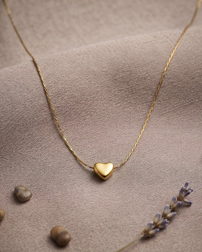Solvelle Mini Heart Pendant Necklace - hero view