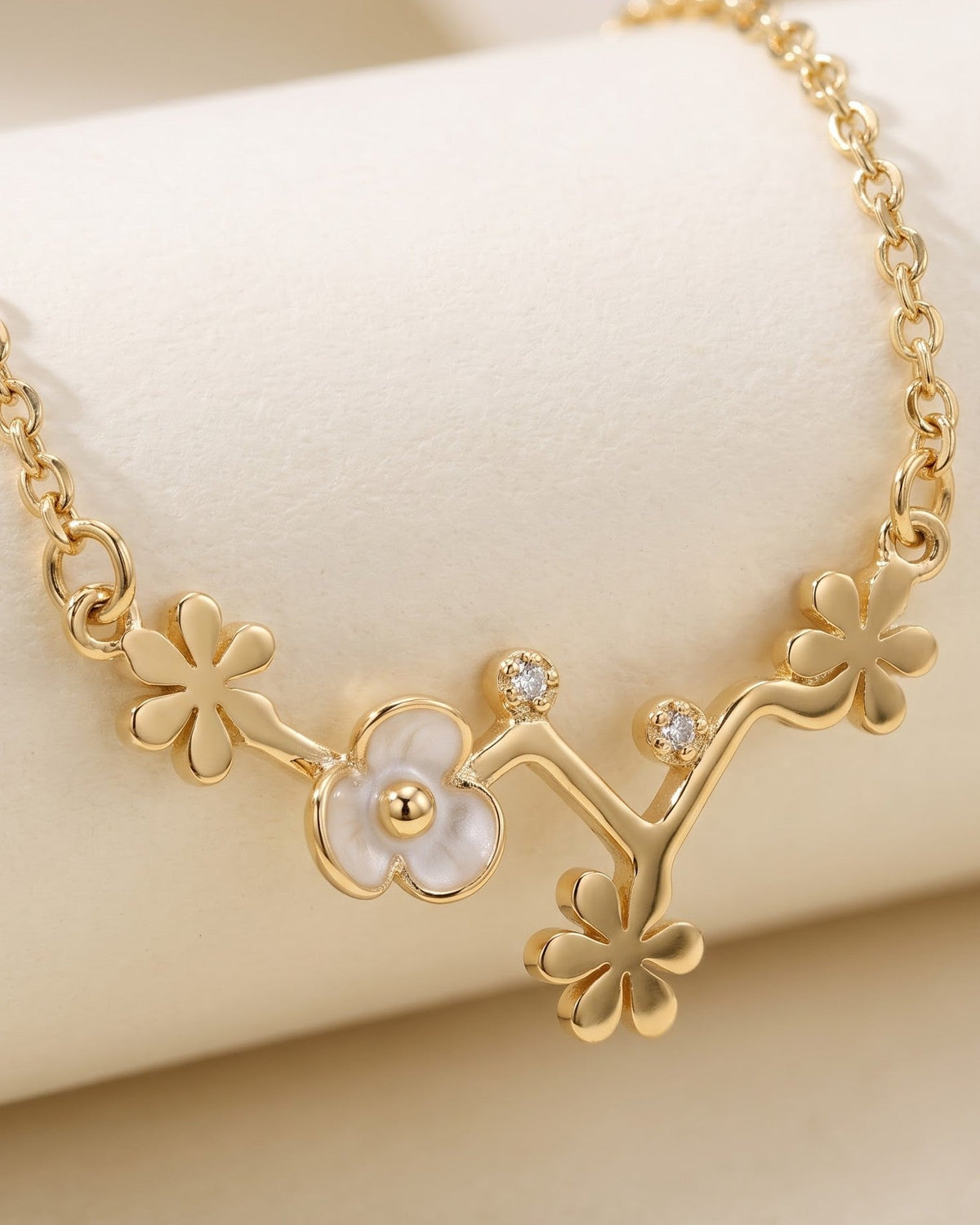 Solveira Blossom Pendant Necklace - Display Shot