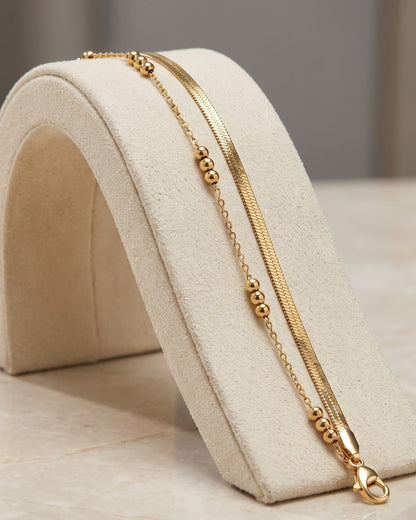 Solzane Duet Chain Bracelet - Display Shot