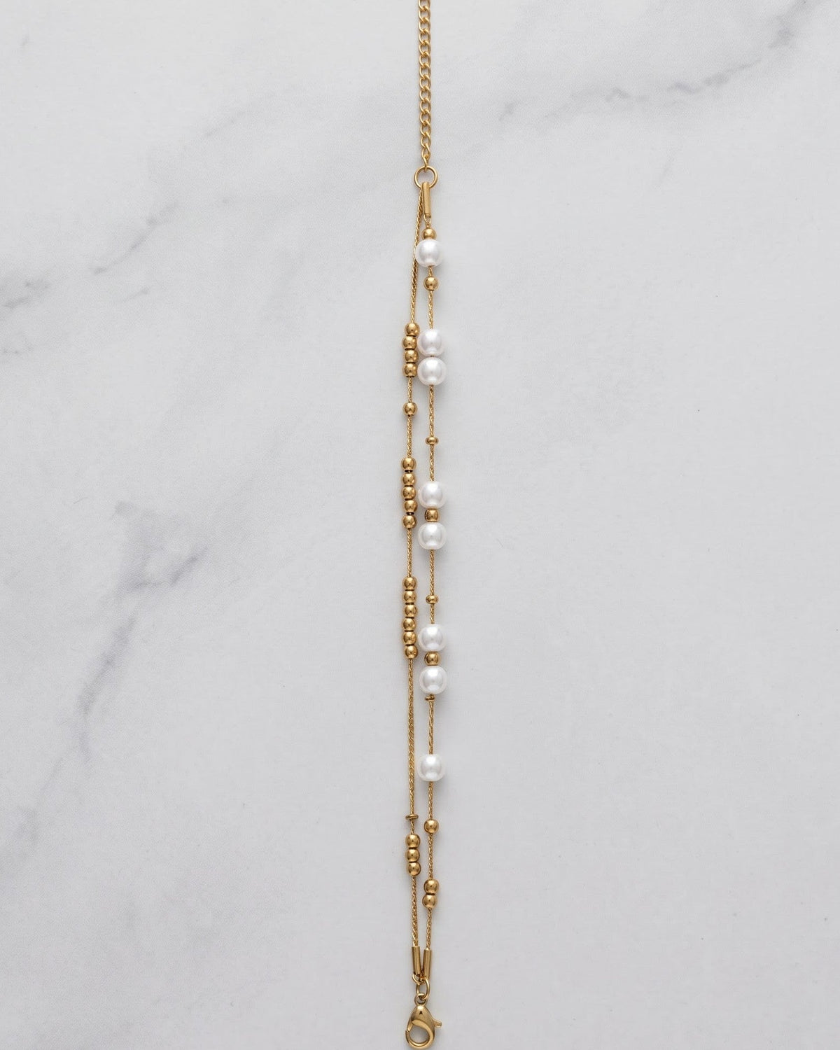 Solpria Dew Chain Bracelet - Close-up Detail Shot