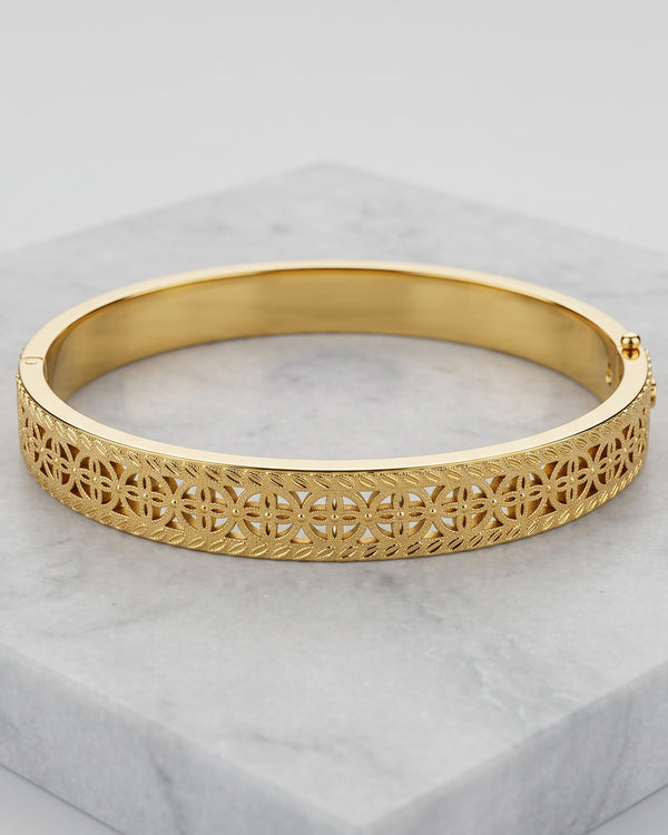 Solnera Clover Bloom Bangle