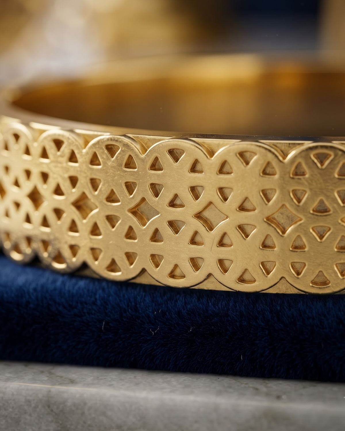 Soltaya Orbit Bangle — cinematic shot