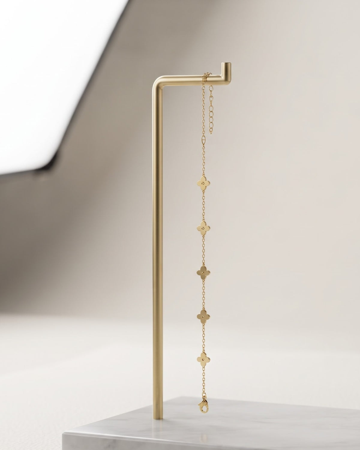 Solfiora Petal Chain Bracelet - Display view