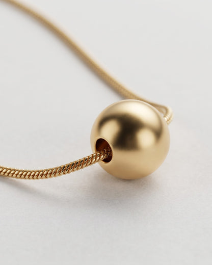 Solrhea Orb Chain Necklace - Detail view