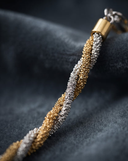 Solvanto Twist Chain Bracelet - on wrist