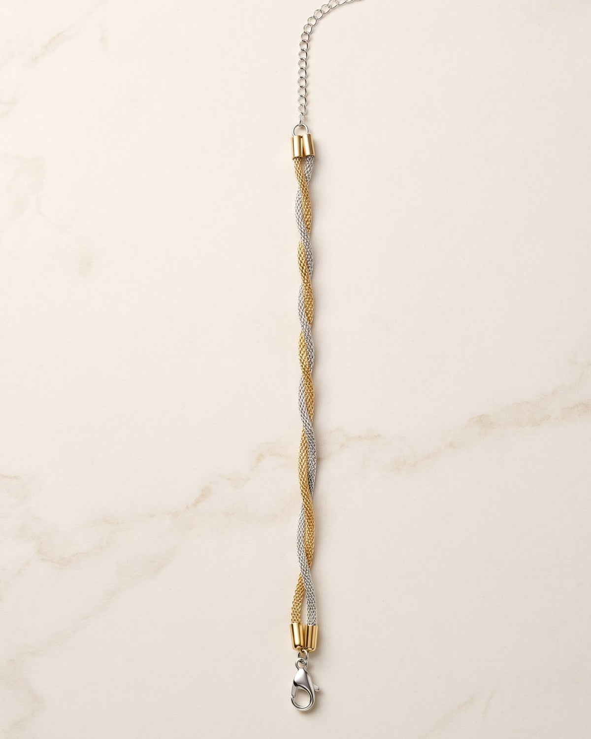 Solvanto Twist Chain Bracelet - lifestyle view