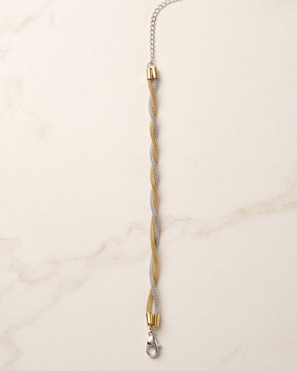 Solvanto Twist Chain Bracelet - lifestyle view
