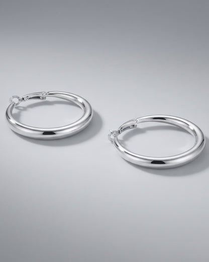 Solvaryn Bali Hoop Earrings - hero view