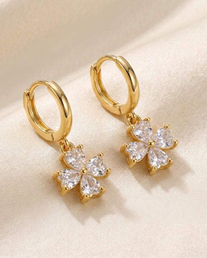 Solpetra Blossom Hoop Earrings - hero view