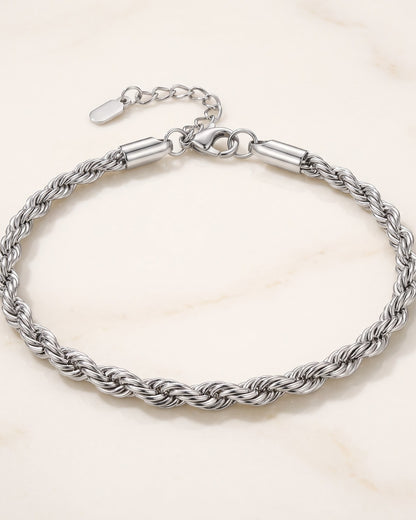 Solvire Rope Chain Bracelet - Hero Shot
