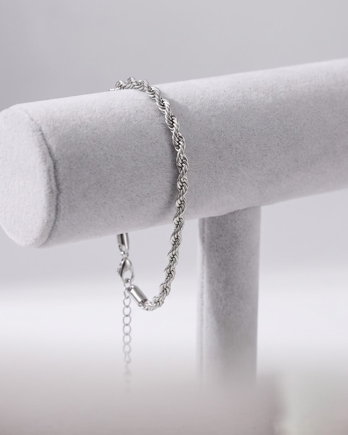 Solvire Rope Chain Bracelet - Stand Display Shot