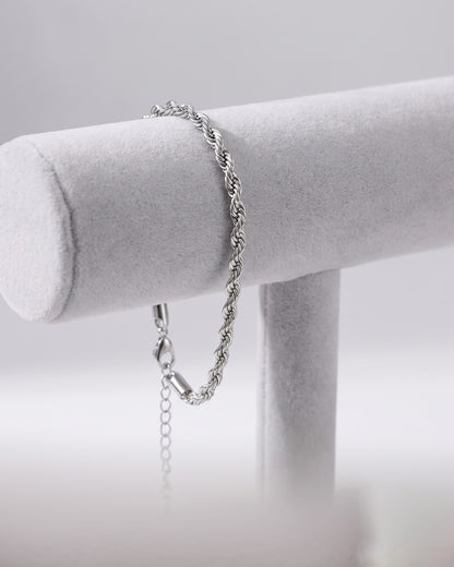 Solvire Rope Chain Bracelet - Stand Display Shot