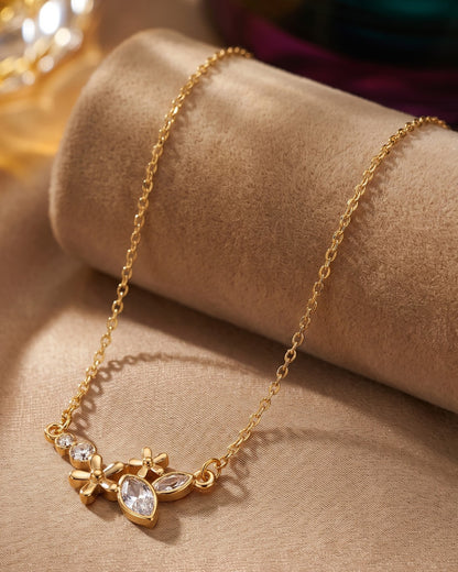Solteka Bloom Chain Necklace – Hero Shot