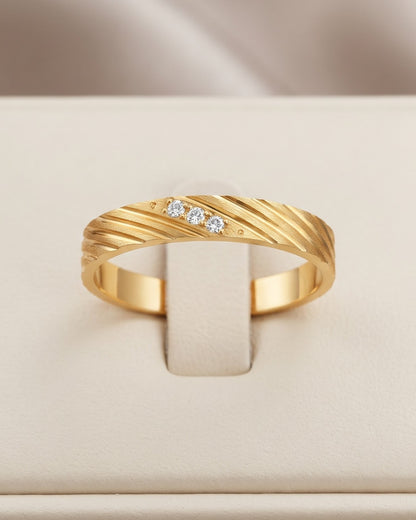 Solveni Dash Stacking Ring - Close-up / Detail Shot