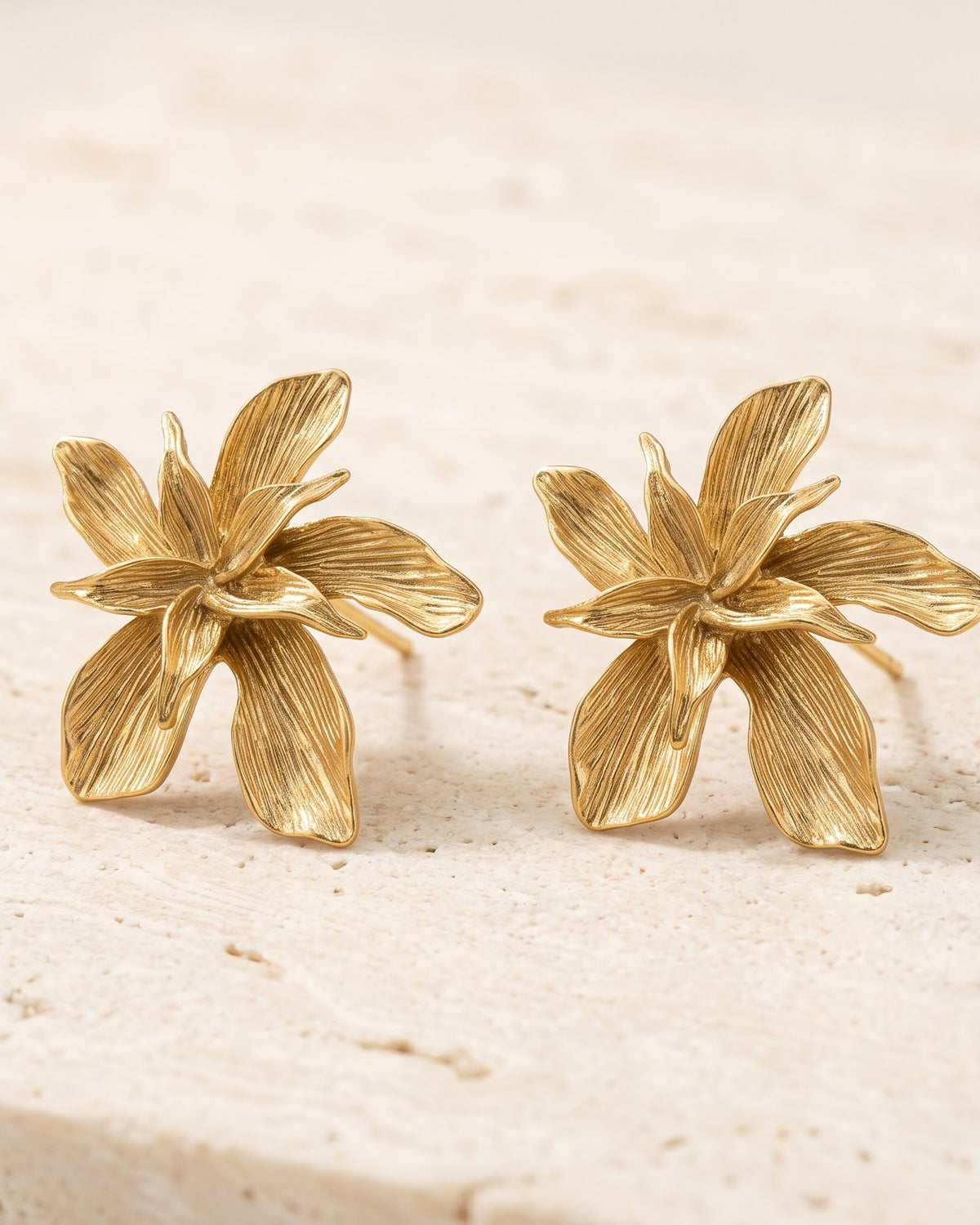 Solfira Flora Stud Earrings - Hero Shot
