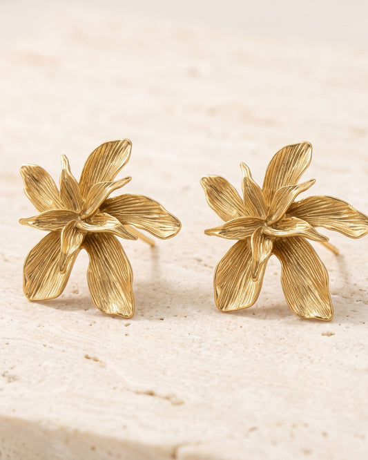 Solfira Flora Stud Earrings - Hero Shot
