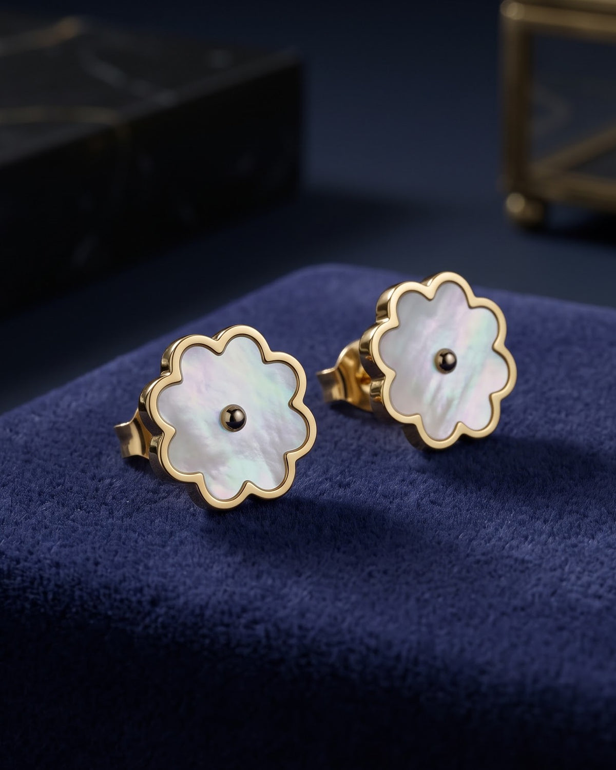 Solpia Bloom Stud Earrings - Hero Shot