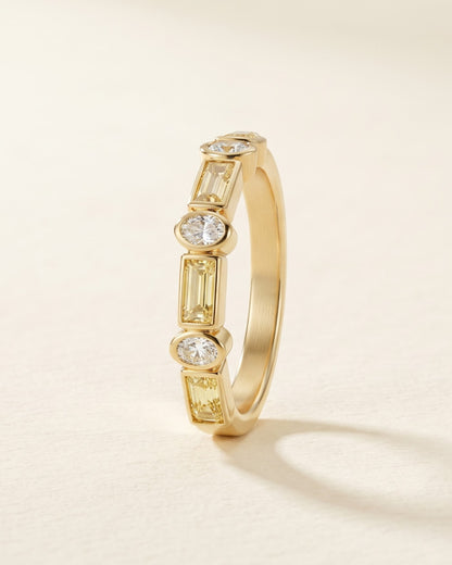 Solyera Mosaic Stacking Ring - Close-up / Detail Shot