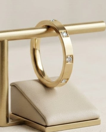Soltira Trio Stacking Ring — cinematic shot