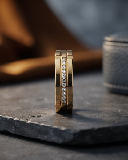 Solmeya Pillar Statement Ring - Hero Shot