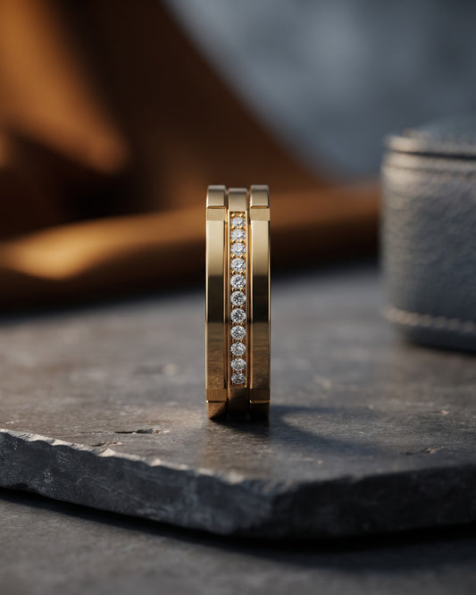 Solmeya Pillar Statement Ring - Hero Shot