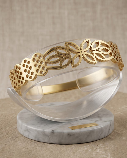 Solreth Filigree Cuff Bracelet - Stand Display Shot