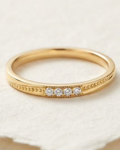 Solmiya Quad Stacking Ring — cinematic shot