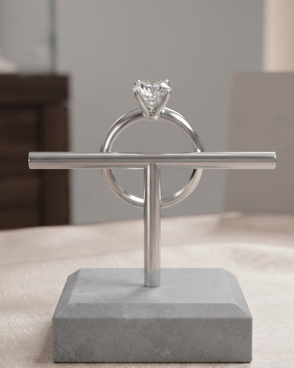 Solkiya Solitaire Statement Ring - Stand / Display Shot