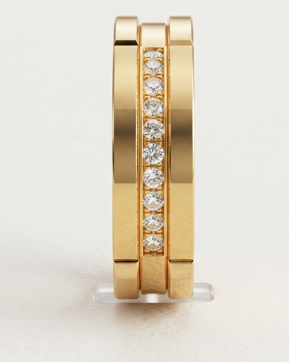 Solmeya Pillar Statement Ring - Close-up / Detail Shot