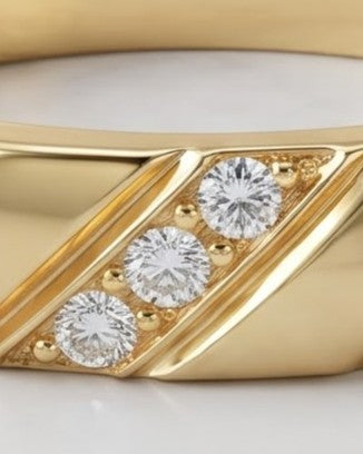Solvyka Slant Stacking Ring - Cinematic Shot