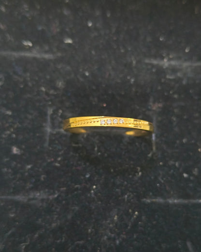 Solmiya Quad Stacking Ring — close-up detail