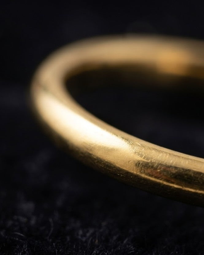 Solyre Smooth Band Ring — cinematic shot