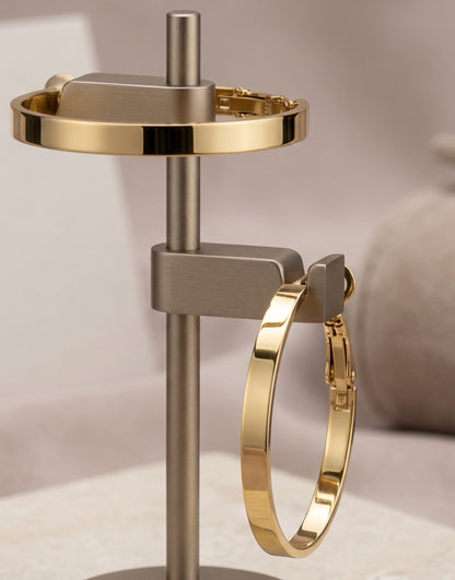 Solpari Flat Hoop Earrings - Display Shot