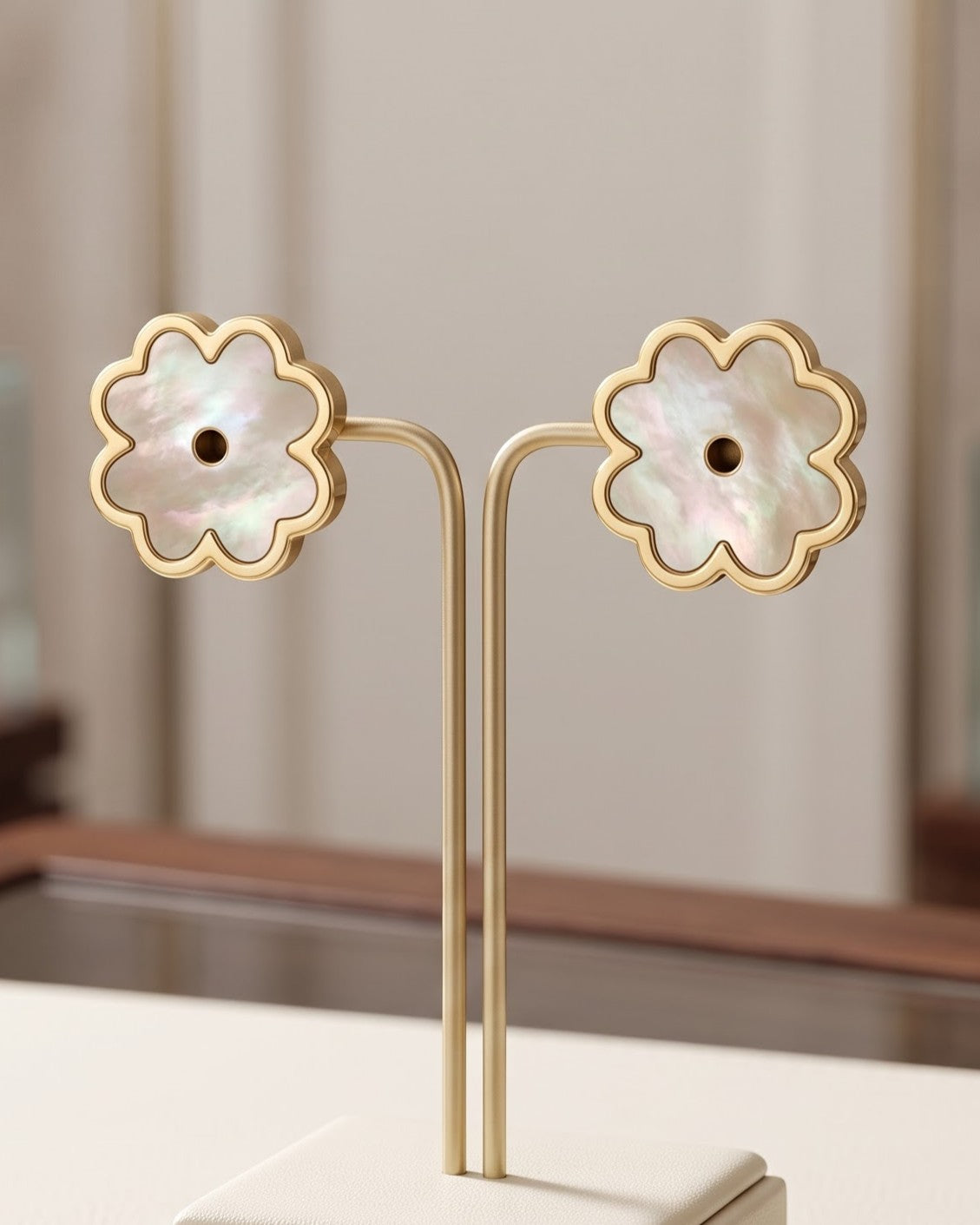 Solpia Bloom Stud Earrings - Display Shot