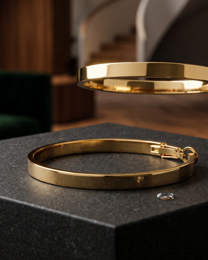 Solpari Flat Hoop Earrings - Close-up Detail
