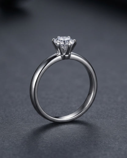 Solkiya Solitaire Statement Ring - Close-up / Detail Shot