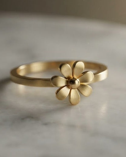 Solavie Bloom Statement Ring — hero shot