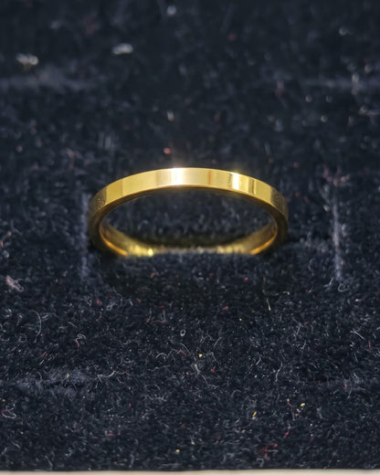 Solvire Edge Band Ring - Cinematic Shot