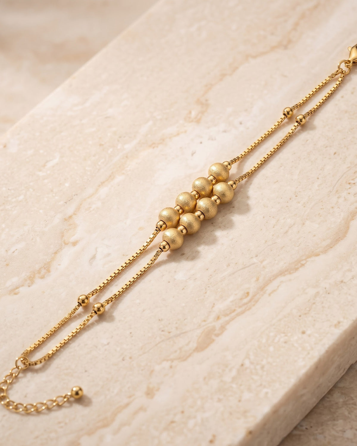 Solayo Cascade Chain Bracelet - Hero Shot