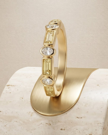 Solyera Mosaic Stacking Ring - Stand / Display Shot